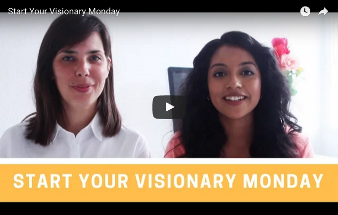 Meld je nu aan | Start your visionary Monday